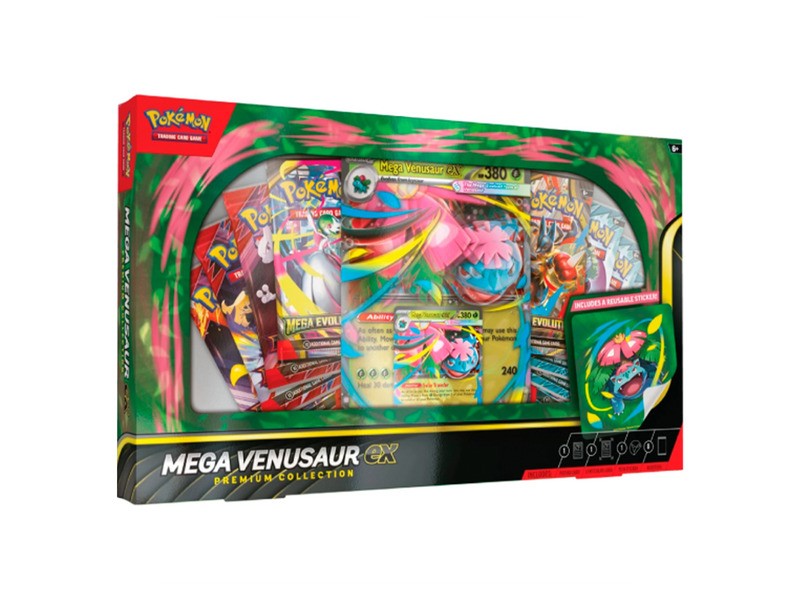 Pokémon Mega Venusaur ex Premium kártya