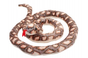 Plüss kígyó 145 cm - tarka plüssfigura