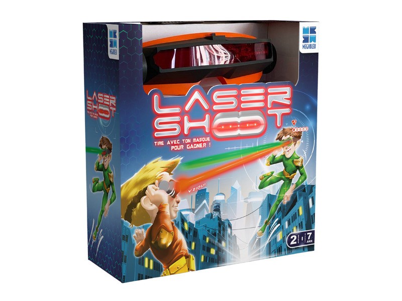 Lasershoot lézerszemüveg szett — 2 darab maszk