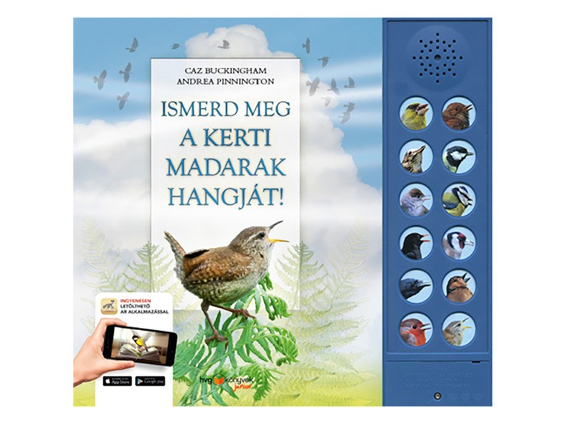 Ismerd meg a kerti madarak hangját — könyvborító