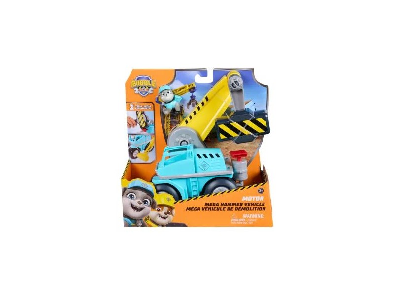 Mancs őrjárat Rubble építő jármű figura