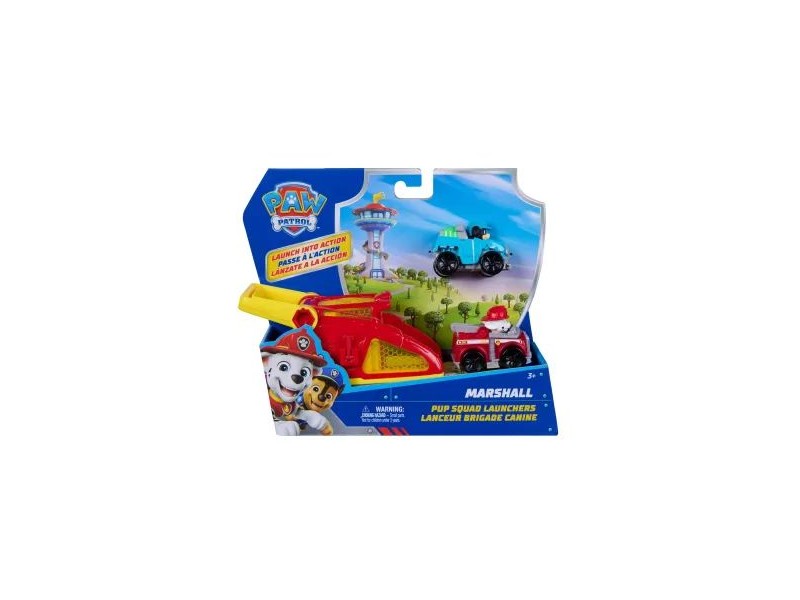 Mancs Őrjárat Marshall kilövő állomás figura és jármű