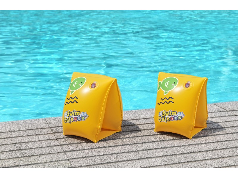 Bestway 32033 sárga felfújható karúszó 25 x 15 cm