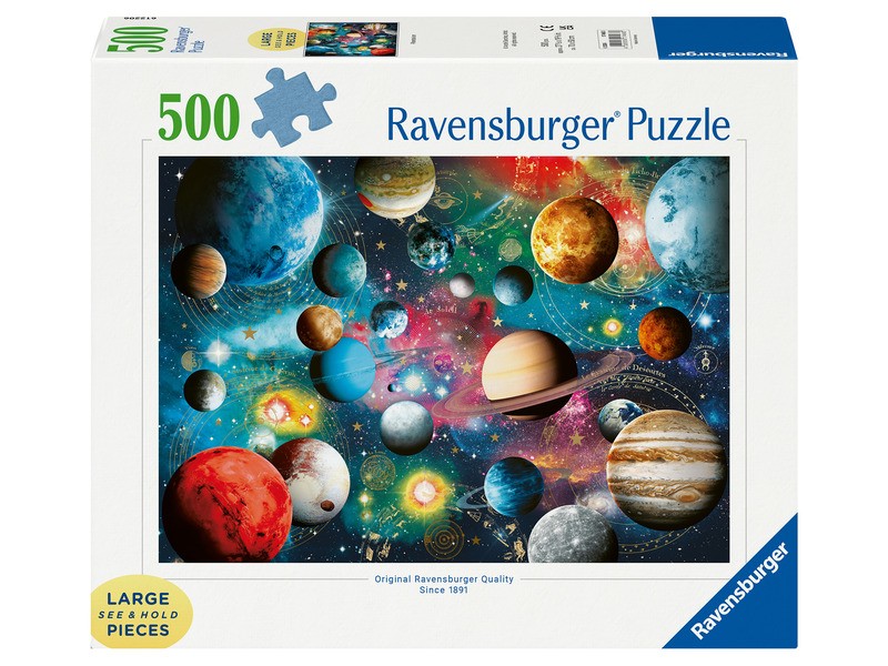 Puzzle 500 db – Csodás bolygók