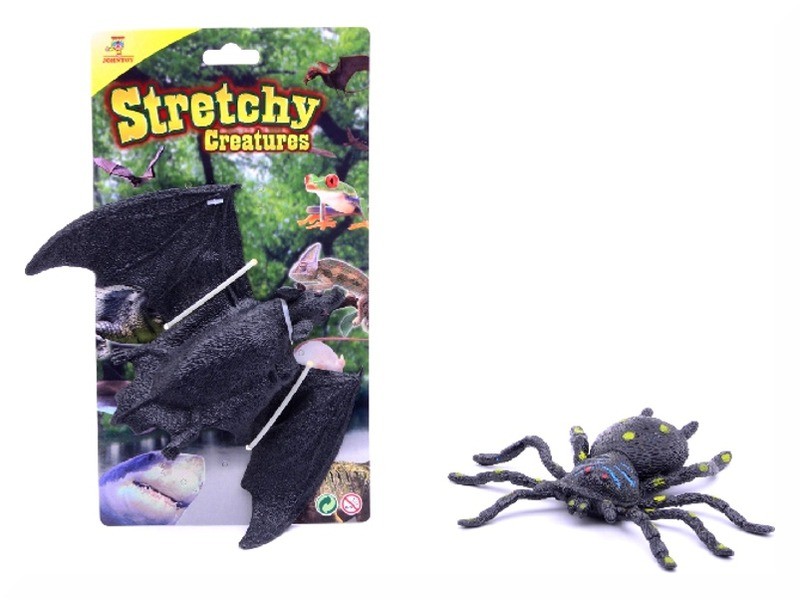 Nyújtható pók vagy denevér, 15 cm