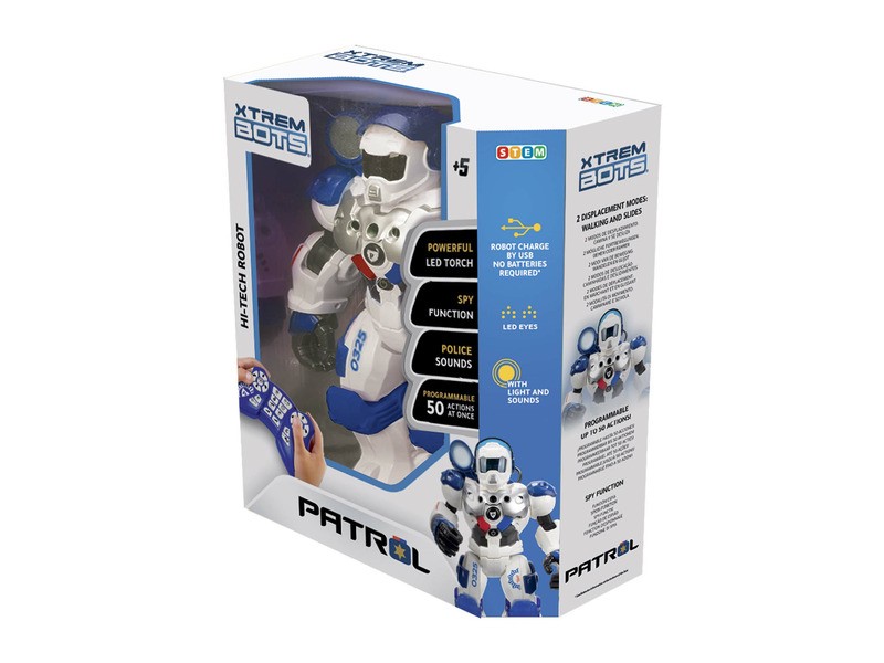 Örző robot — biztonsági kamera és mozgásérzékelő