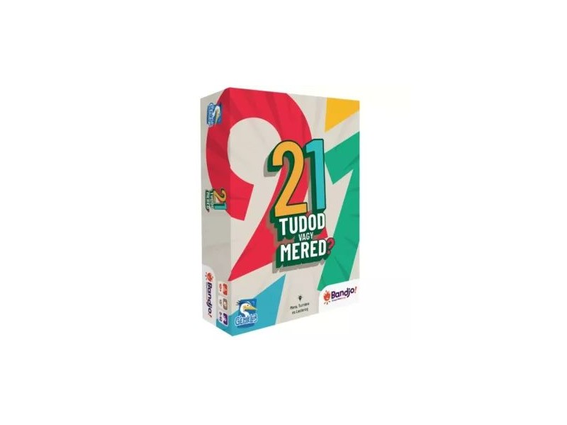 21 - Tudod vagy mered? társasjáték doboza (magyar)