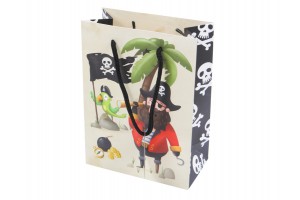 Papírtasak Kalózok 17x9x23 cm