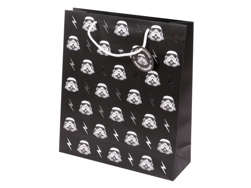Papírtasak: Eredeti Stormtrooper mintával (XL)