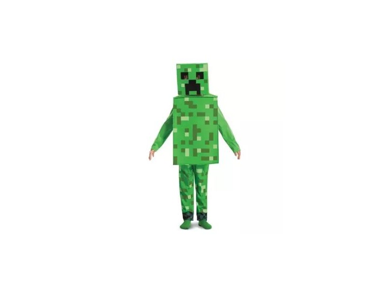 Minecraft Creeper Deluxe gyerek jelmez L 137-152 cm