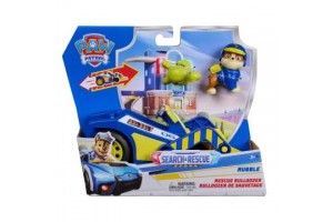 Mancs Őrjárat Rubble mentő buldózer figura