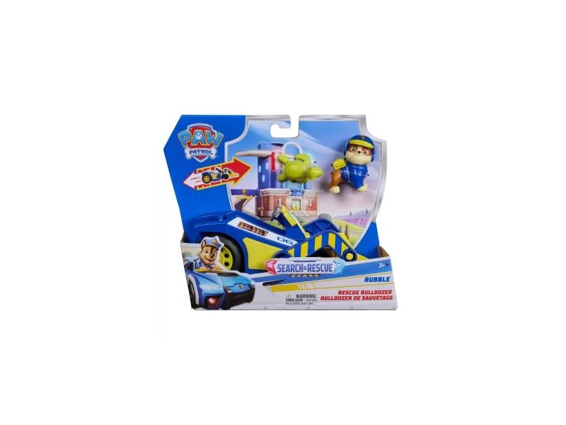 Mancs Őrjárat Rubble mentő buldózer figura