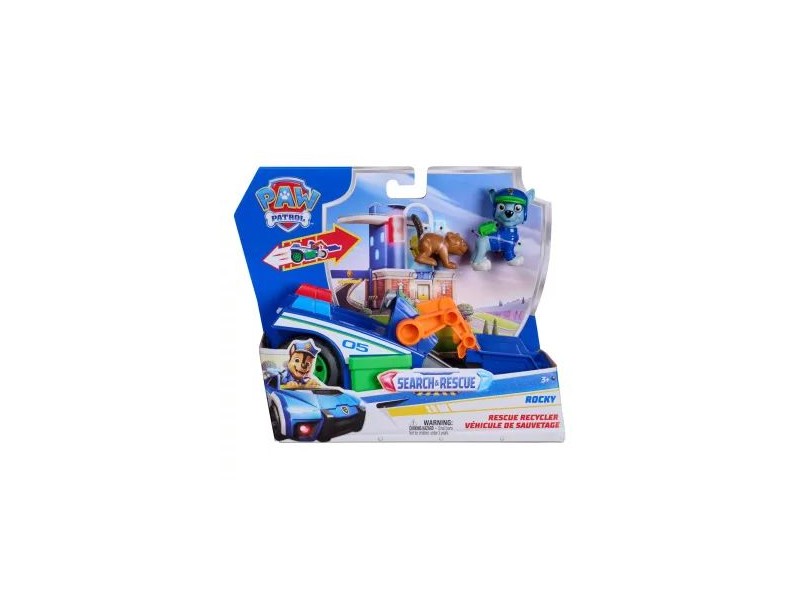 Rocky figura és tematikus jármű