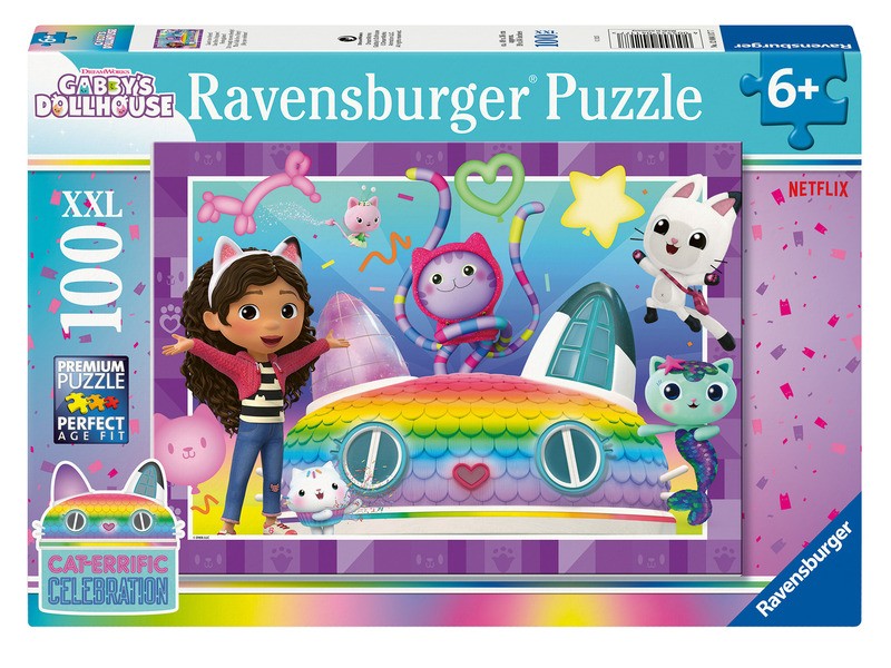 Puzzle 100 db - Gabi babaháza