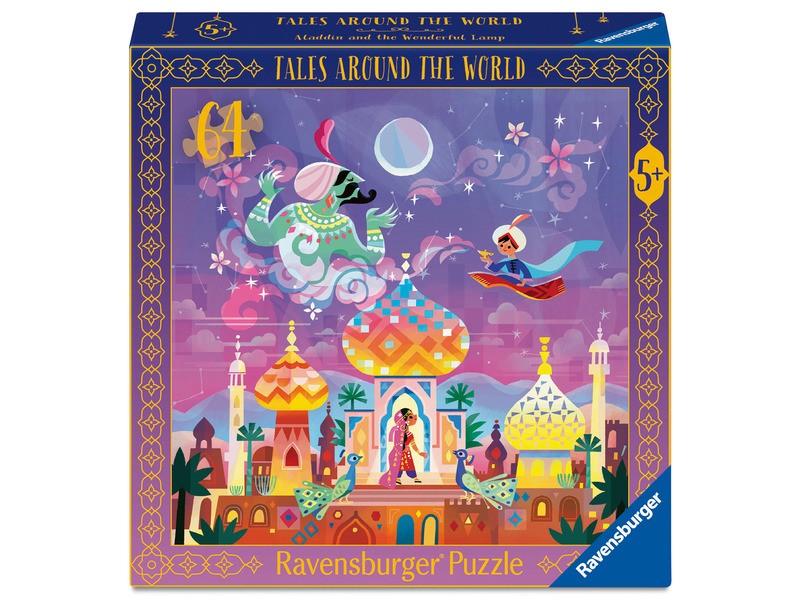 Aladdin és a csodalámpa - 64 db puzzle