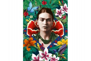 Frida Kahlo 500 db puzzle - művészeti motívum