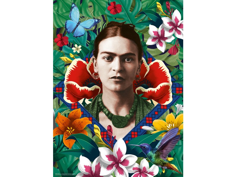 Frida Kahlo 500 db puzzle - művészeti motívum