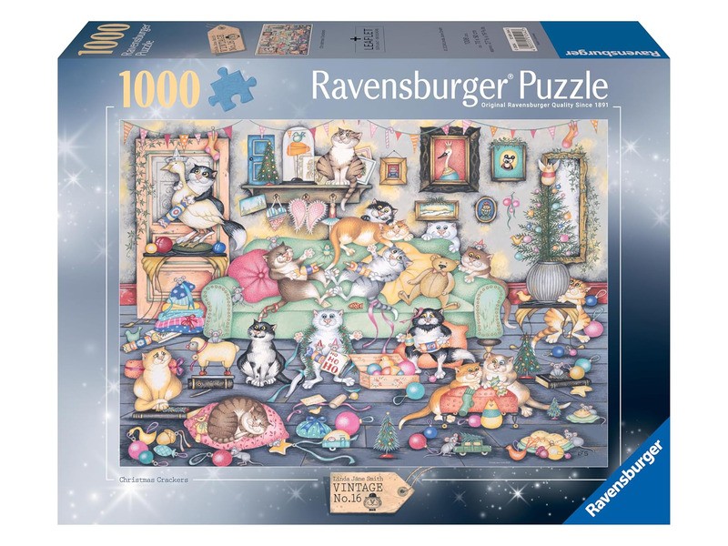 Őrült macskák Karácsonya – 1000 db puzzle