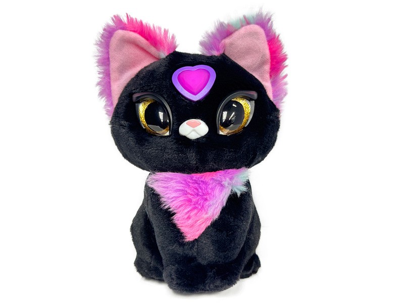 Magis Whispers suttogó cica - Sable, puha plüss