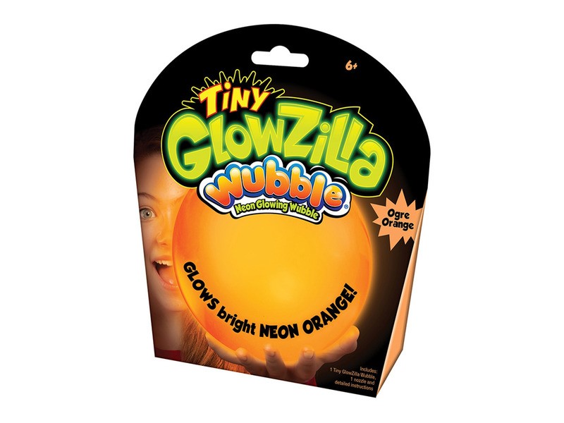 Szuper rugalmas LED-del világító neon labda (narancs)