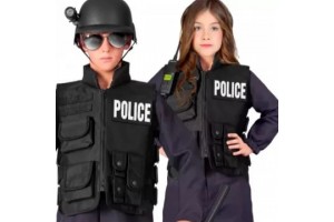 Taktikai mellény 140 cm — 3 féle kitűző