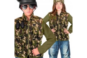 Katonai taktikai mellény 140 cm – több zseb, állítható