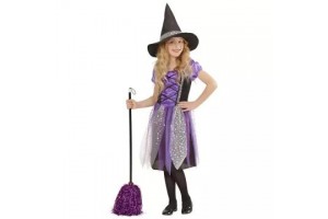 Boszorkány jelmez gyerekeknek (116 cm)