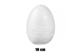 Hungarocell tojás 10 cm, 9 darab — festhető dekoráció