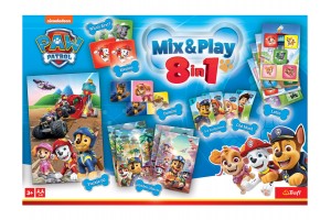 Társasjáték 8in1 Mancs Őrjárat - játékdoboz