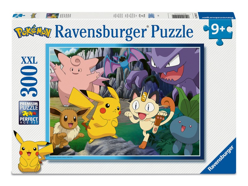Pokémon puzzle – 300 db, színes kép