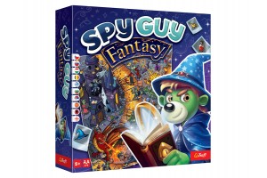 Spy Guy Fantázia társasjáték doboz és játékelemek