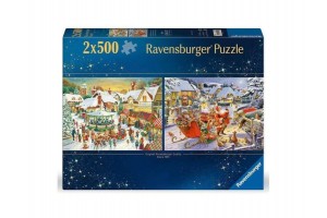 Puzzle 2x500 db – Karácsonyi kollekció No.1