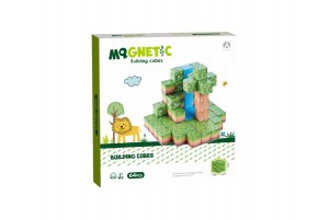 Mágneses építőkockák - Szafari, 64 db