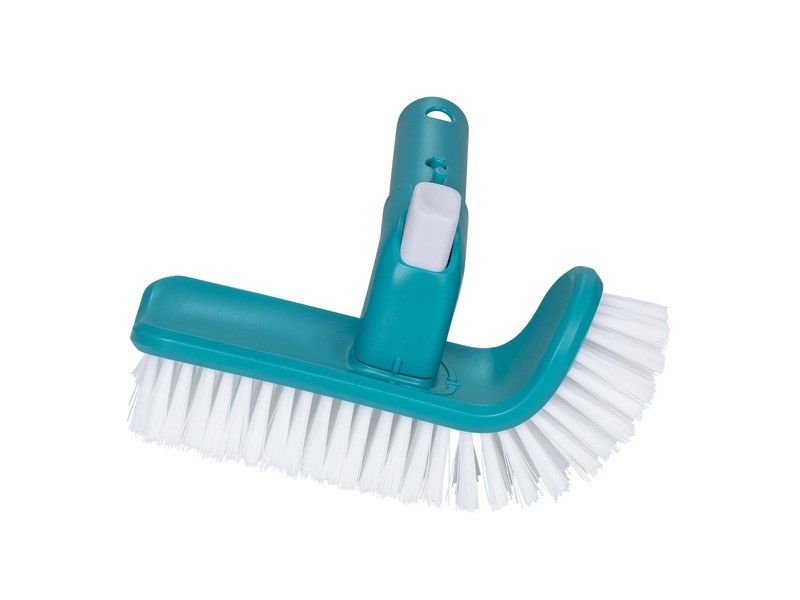Medence tisztító kefe - ergonomikus nyél és tartós sörték