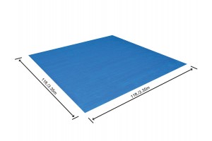Medence alátét 3,35 x 3,35 m