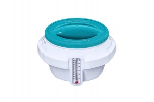 Vegyszertartó medencéhez, zárható tartály