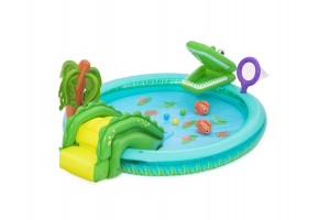 Krokodil játékcenter 2,24 x 1,81 m - gyerek