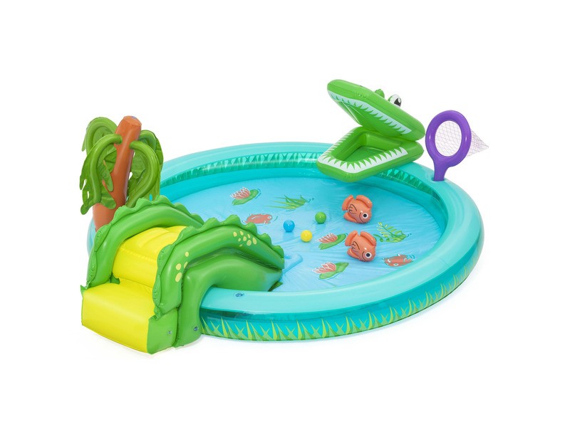 Krokodil játékcenter 2,24 x 1,81 m - gyerek