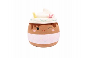 Squishmallows Allegra - kacsintó csokis frappé plüss 20 cm