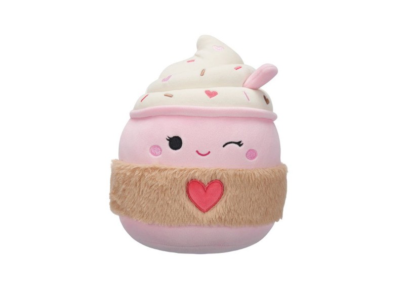 Squishmallows Jenny – világosrózsaszín latte 20cm