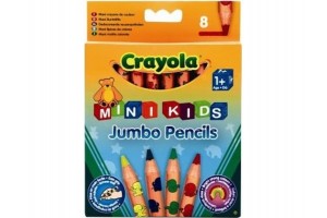 Crayola állatos színesceruza készlet — 8 szín