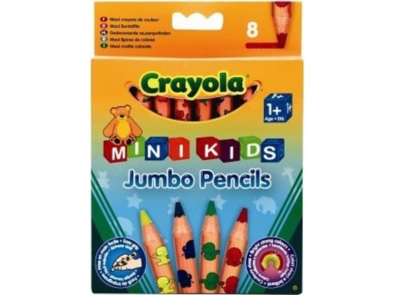 Crayola állatos színesceruza készlet — 8 szín