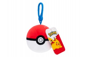 Poké labda kulcstartó plüss