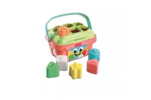 Clementoni formaválogató doboz, 6 forma