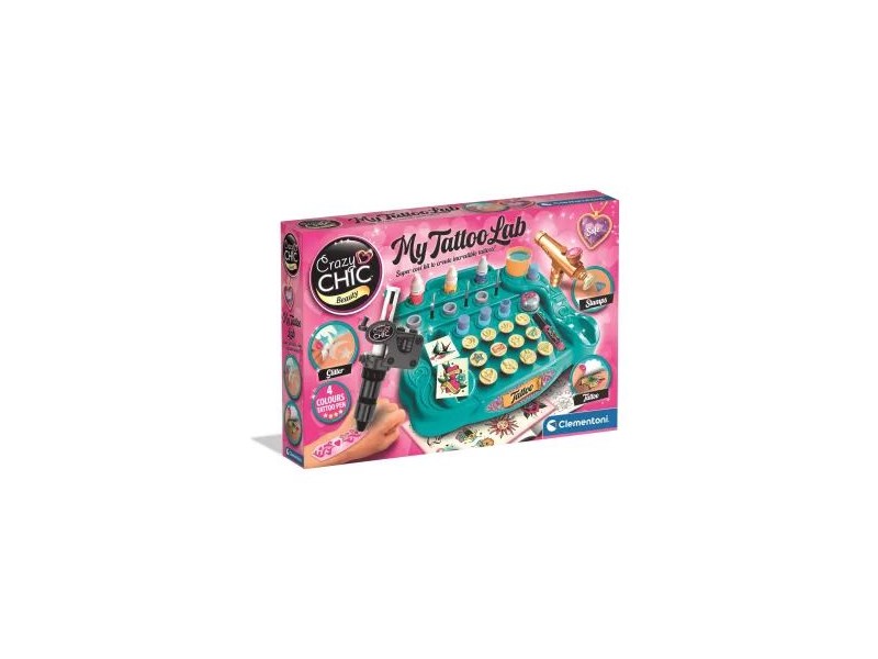 Clementoni Crazy Chic tetováló készlet