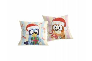 Bluey díszpárna 40×40 cm, kék mintás