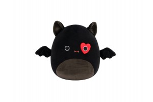 Squishmallows Emily - fekete denevér 20cm plüss