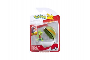 Pokémon Clip N Go – Treecko figura és Poké Ball