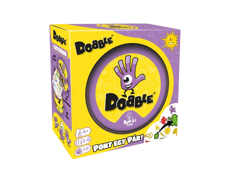 Dobble társasjáték - 55 kártyalap, 5 játékmód