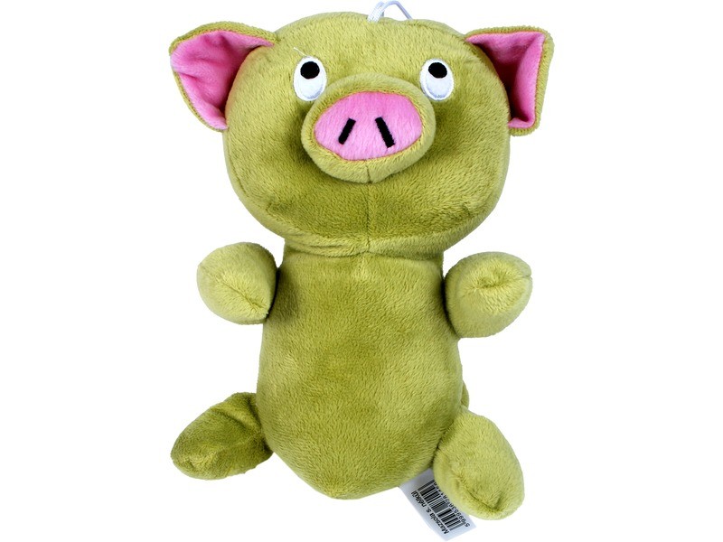 Mazsola plüssfigura, 25 cm — zöld kismalac